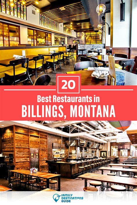 Restaurants billings mt. Aug 24, 2023 ... Operating since 2001, Montana's Rib & Chop House is a steak and seafood restaurant. They have a cozy, casual atmosphere that's perfect for ... 