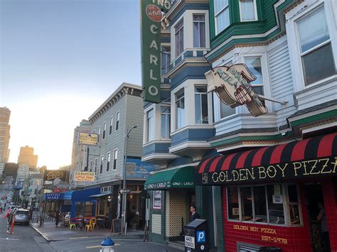 Restaurants in north beach in san francisco. Crowds cross Columbus Avenue in North Beach in San Francisco. After struggling with vacancies in 2019, it’s experiencing a renaissance. Jessica Christian/The Chronicle 2021 