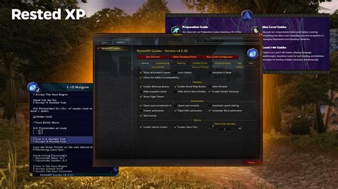 Rested xp addon kargoz.  Steal it from kargoz just like he stole it.  If things impro...
