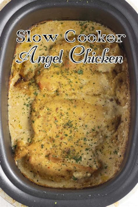 Jun 3, 2023 · Angel chicken takes less than 5 minutes to put together then the slow cooker does all the work! The whole family will be licking their plates when this creamy crockpot chicken recipe is on the menu. Serve it over a bed of angel hair pasta, mashed potatoes, biscuits, or rice. One of our favorite weeknight recipes!.