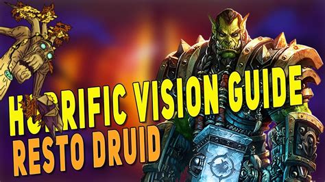 Resto druid offhand bfa.  Hunter Fixed an issue causing Nature&rsquo;s Ally Animal Companions ...