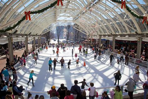 Reston ice skating. A HOP, SKATE & A JUMP. Reston Town Center Ice Skating Pavilion is open seasonally from early November-mid-March, offering public skating every day and extended hours for all Holidays. 