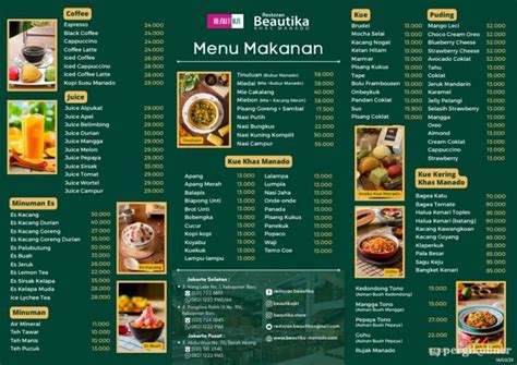 Restoran Beautika Manado – Official Website