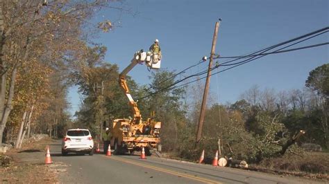 Restoration efforts continue on South Shore after high winds bring down trees, power lines