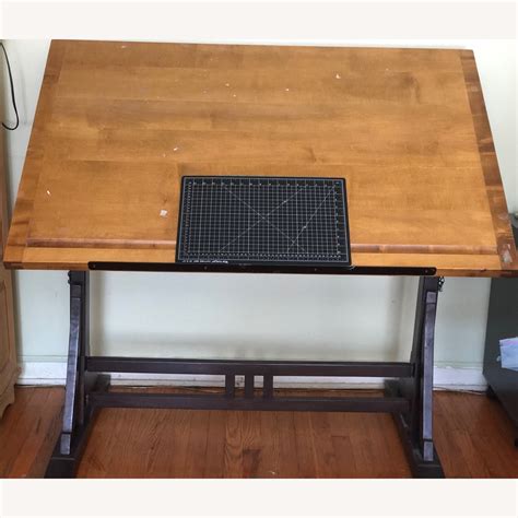 Restoration hardware drafting table.  Timeless piece of furniture.  retail: $695 | 78% o...