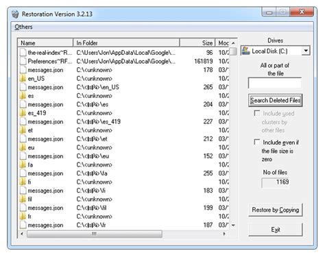 Restoration v3 2 13 Review A Free File Recovery Tool 