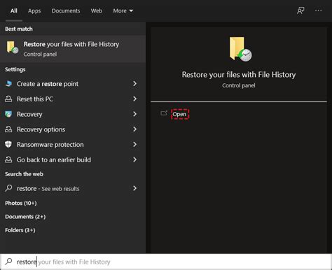 Restore important and sensitive files for work - Microsoft Q&A