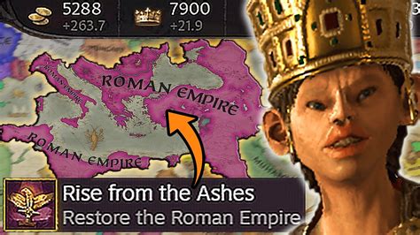 A map guide for restoring the Roman Empire. This is incredibly useful for doing an SPQR run since a lot of the info online is dated and incorrect. Exactly why I made it in the first place. CK2 wiki’s Roman Empire page is still using the pre-Holy Fury map and doesn’t accurately portray the borders needed for SPQR.. 