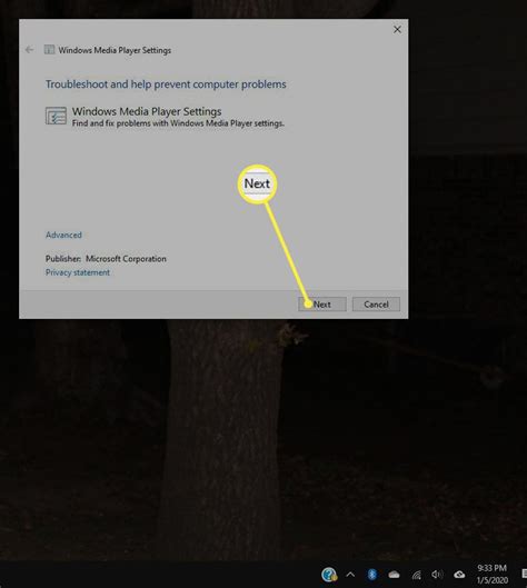 Restoring Default Settings in Windows Media Player 12