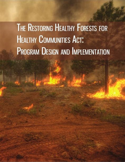 Restoring Healthy Communities