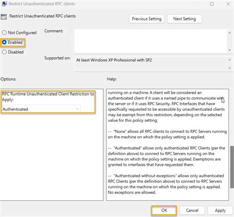 Restrict rpc.  Feb 25, 2025 · RPC Interface Restriction helps to prevent unauthorize...