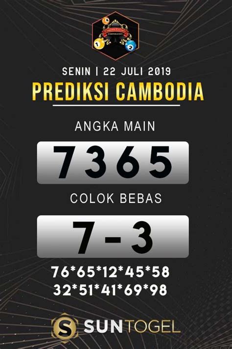Result cambodia hari ini live. Harian sydney angkanet aplikasi.