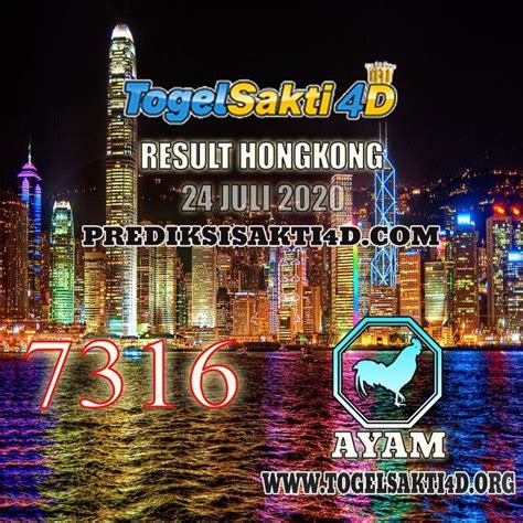 Result togel hongkong 24 juli 2019. Qiu qiu agar selalu menang.
