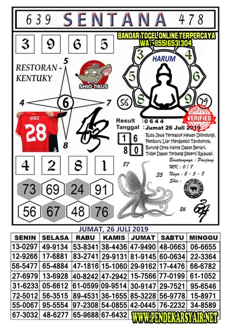 Result togel hongkong 26 juli 2019. Slot online terpercaya.