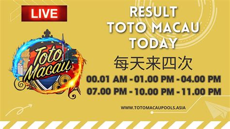 Result toto macau hari ini jam 13 00. Shio togel macau hari.