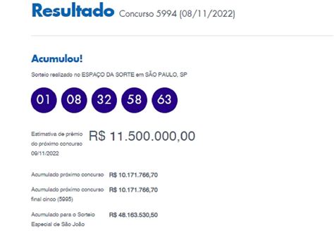 Resultado da Quina 5994: veja os números sorteados hoje, terça …