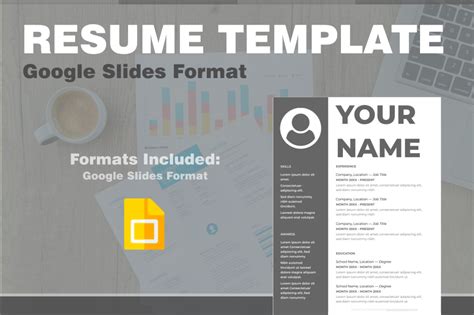 Resume Example Free Google Slides Format Easily Export to PDF, WORD