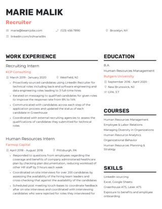 Resume Templates That Stand Out