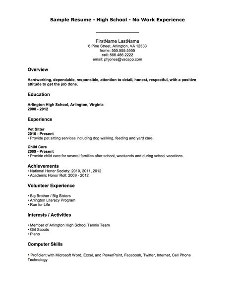 Resume examples for first job. To create an effective high-school student resume, follow these steps: Add your name, surname, and contact details at the top of the resume. Write a career objective or a resume summary that can catch the recruiter’s attention. Mention any relevant work experience, such as part-time jobs, tutoring, babysitting, etc. 