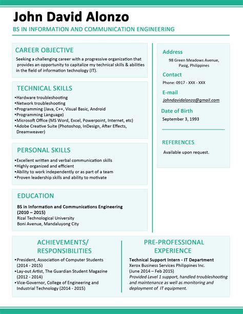 Resume format template. Things To Know About Resume format template. 