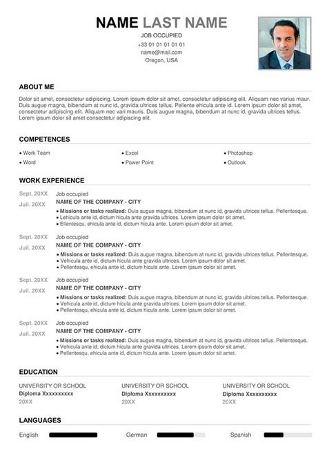 Resume perfect. Create a professional resume with 16+ of our free resume templates. Create your new resume in less than 5 minutes with our Resume Builder. Free Resume Templates for 2024 [Download Now] 
