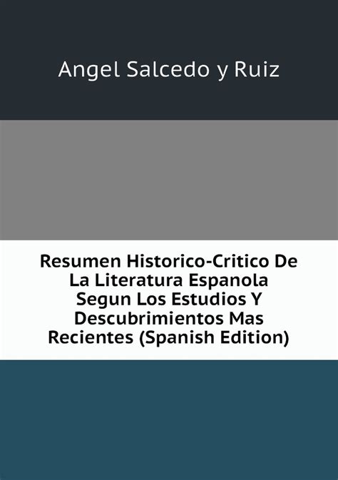 Resumen histórico crítico de la literatura española según los estudios y descubrimientos más recientes. - Suzuki download 2003 2011 df9 9 df15 manuale di servizio 9 9 15 cv.