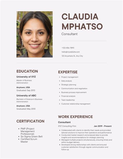 Resumes 2024. This simple CV template is particularly great for food service resumes, culinary resumes, and bartender resumes. Pro Tip: There are three main resume formats to choose from: chronological, functional, and hybrid. Choose the layout that will work best to show your professional experience. 3. 