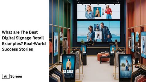 Retail Digital Signage Planning Template