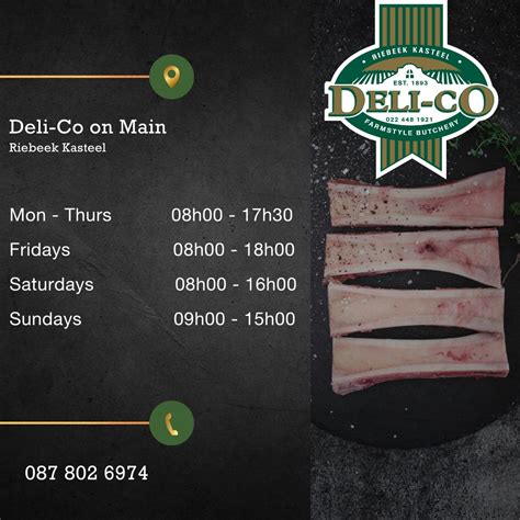 Retail Price List Deli-Co Farmstyle Butchery Lamb, Beef, Pork, …