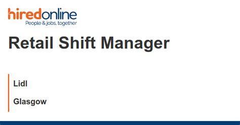 Retail Shift Manager Job Coventry England UK,Retail