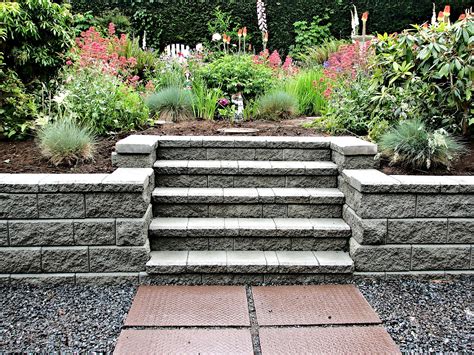 Retaining wall stairs. 35 Sturdy Retaining Wall Ideas for a Sloped Yard. From stacked stone to board-formed concrete and everything in between, these creative retaining wall ideas show how thoughtful design can make a dramatic impact. By turning something structural into something beautiful, retaining walls can take your property's landscape design to the … 