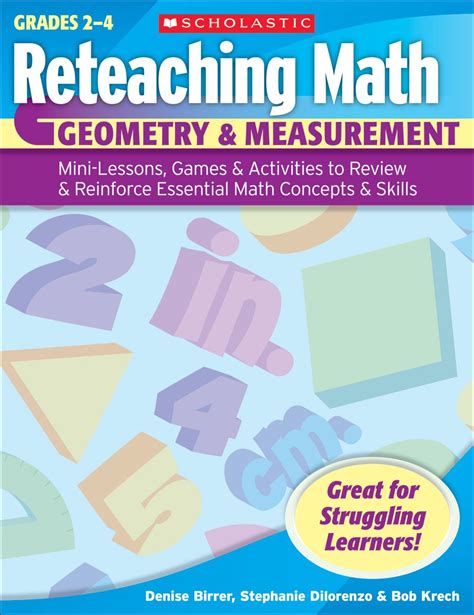 Reteaching Math Geometry Measurement Mini Lessons Ga