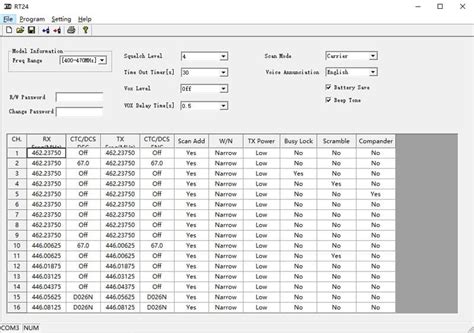 Retevis programming software.  Follow these steps to ensure proper con...