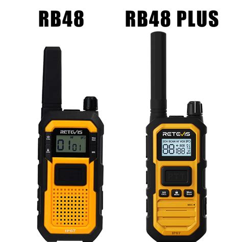 Retevis rb 48.  Sep 25, 2024 · Difference between Retevis RB48 Plus and RB48.  Pe...
