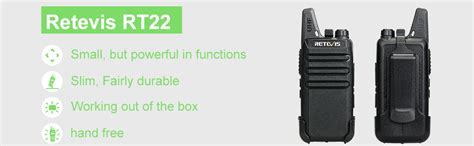 Retevis rt22 range.  Est.  Retevis RT22 is for anyone that needs or wants two-way radi...