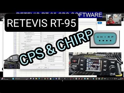 Retevis rt95 chirp.  Chirp software download link: https://bit.  UHF/VHF Two Way Radio.  Рад�...