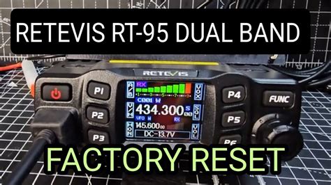 Retevis rt95 factory reset. 6K subscribers Subscribe Reset Factory Default Your radio s...