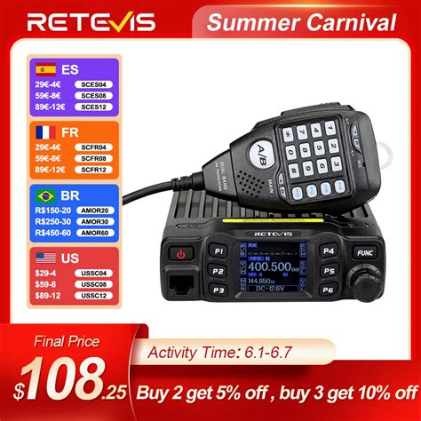 Retevis rt95 firmware update.  UHF/VHF Two Way Radio.  Alarm button cant be changed ...