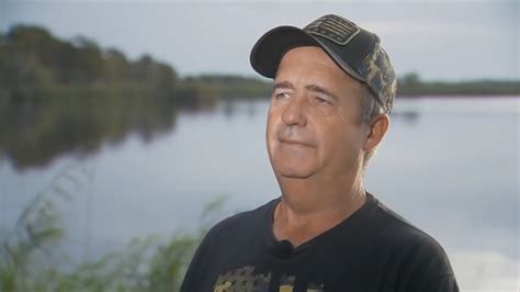 Retired firefighter helps rescue man in lake