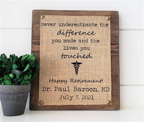 Retirement Gifts For A Doctor