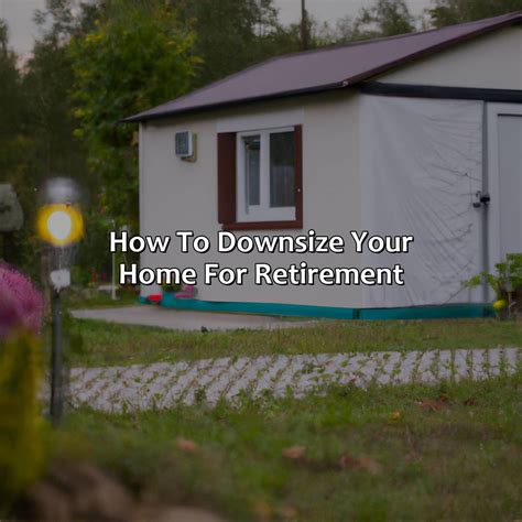Retirement Housing and Downsizing Your Home