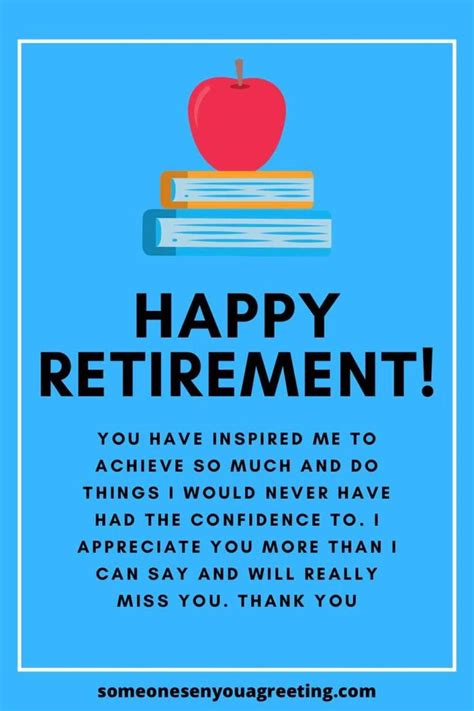 Retirement Wish For Teacher Best Wishes Sayings