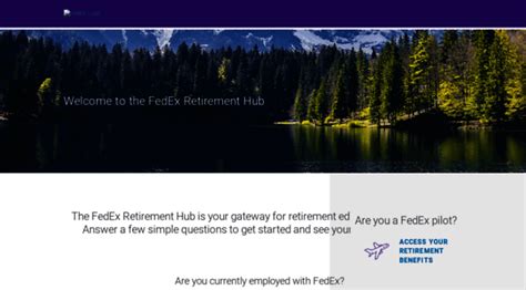 • Keep tabs on all the information about the FedEx Corporation Retirement Savings Plan. Source: Vanguard, How America Saves2016. Join the club. Register today! 86% of participants prefer to manage their account online. Take advantage of e-delivery The next time you log on to your account, you might also want to sign up for our e-delivery service. . 