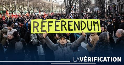 Retraites: la demande de référendum d