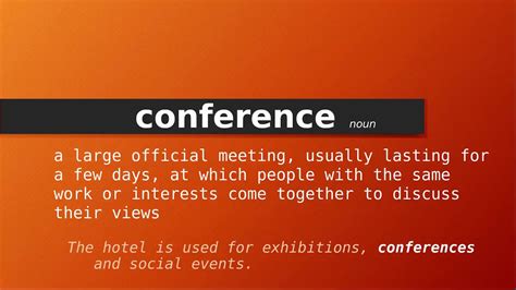 Feb 28, 2019 · There are lots of different types of academic event that you might want to attend, such as conferences, seminars, workshops and symposiums. Each has its own benefits and drawbacks, and generally they have a different slant. Size, for instance, is usually a big factor in whether something is regarded as a conference or a symposium. Usually the difference between a conference and a symposium is ... . 