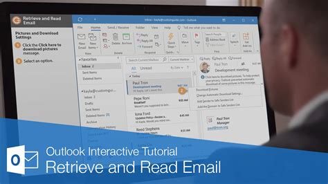 Retrieve and Read Email CustomGuide