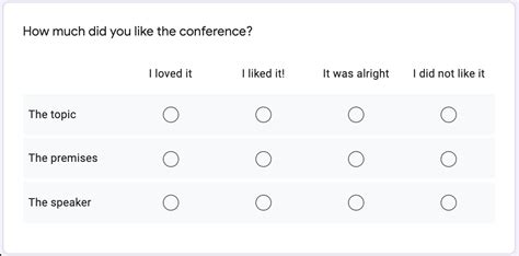 Retrieve answers from multiplechoice grid questions and checkbox grid