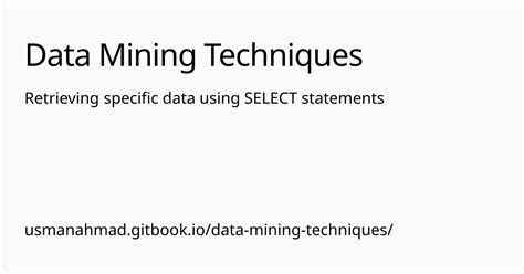 Retrieving data by using the SELECT statement - IBM