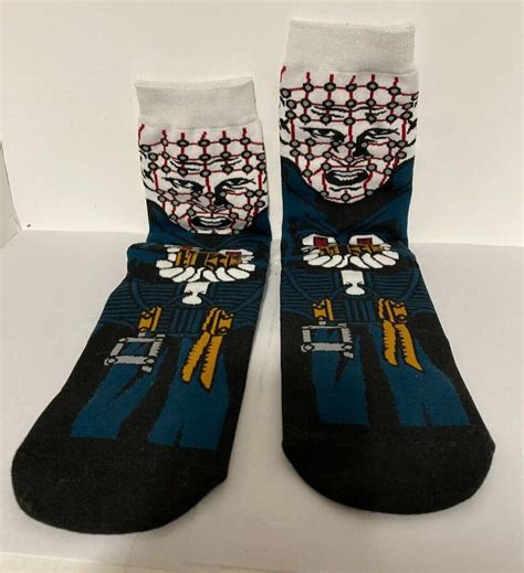 Retro 1980s Pinhead Hellraiser Horror Movie Socks eBay