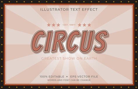 Retro Circus Font with Uppercase Letters 962807 Vector Art at Vecteezy